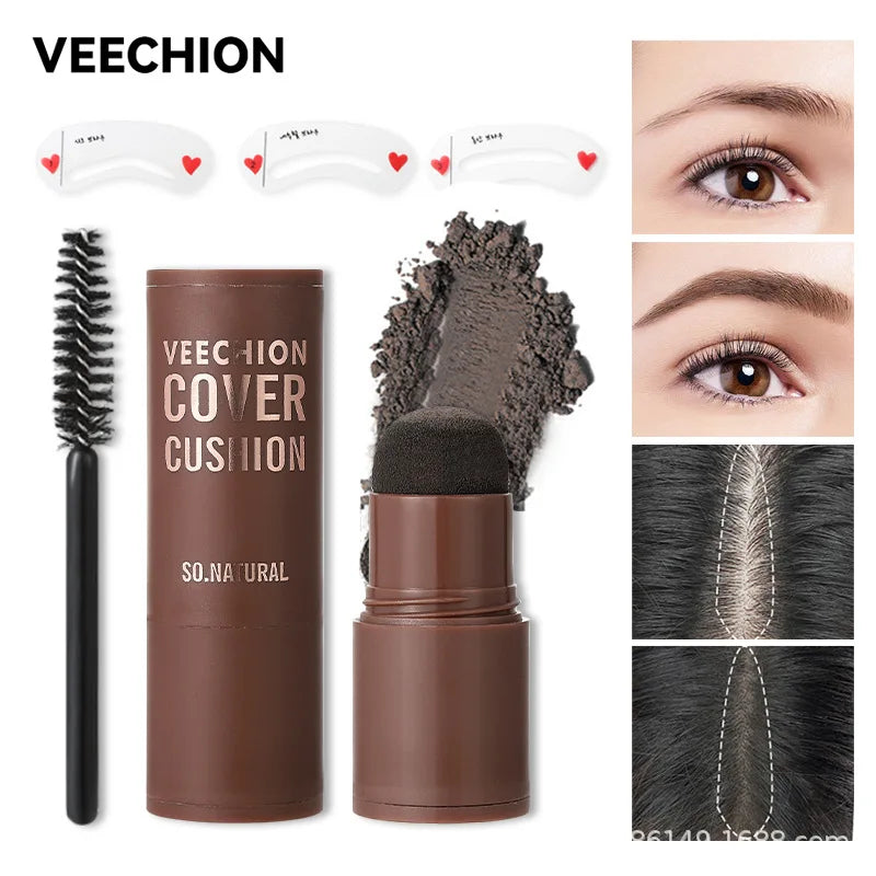 Medzone® 2-in-1 Eyebrow & Hairline Stamp| Quick Perfect Look