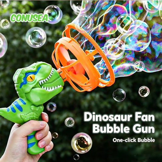 Medzone®Dinosaur Big Bubble Making Gun | Kids Bubble Toy