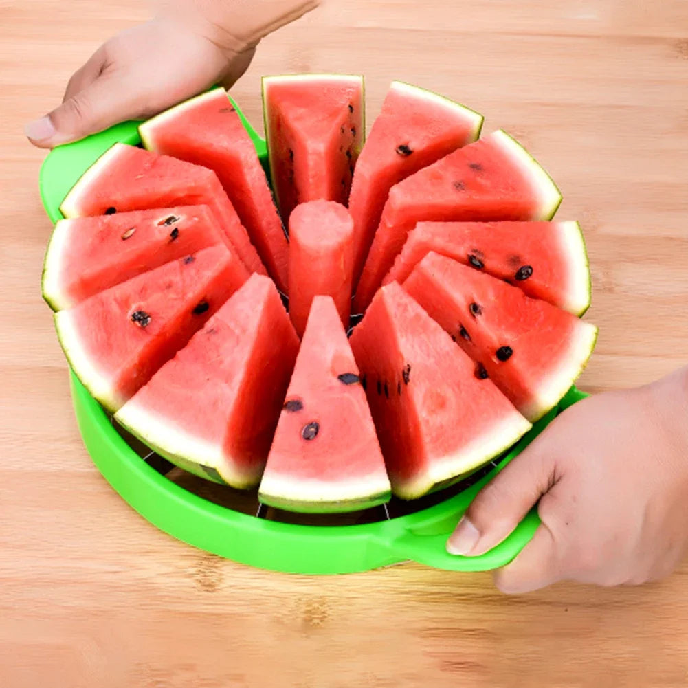 Medzone®Manual Melon Cutter Stainless Steel Fruit Slicer Tool