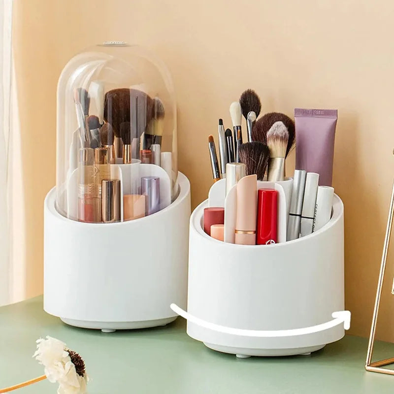 Medzone®Dust Proof Makeup Brush Storage Case | Vanity Organizer