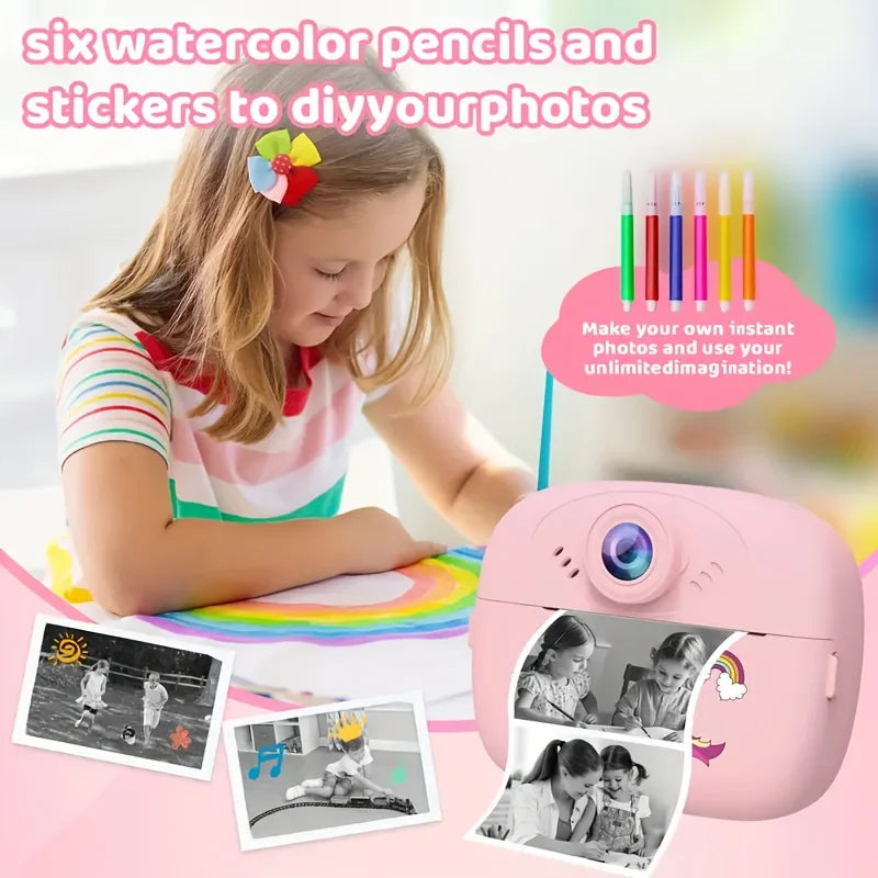 Medzone®Portable Kids Camera | Instant Print & Video Recorder