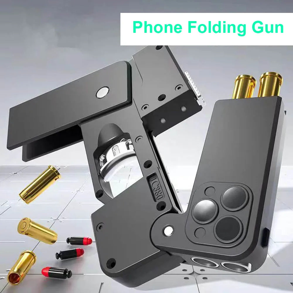 Medzone®iPhone Shape Toy Gun for Kids | Fun Light & Sound Kids Toy Gadget