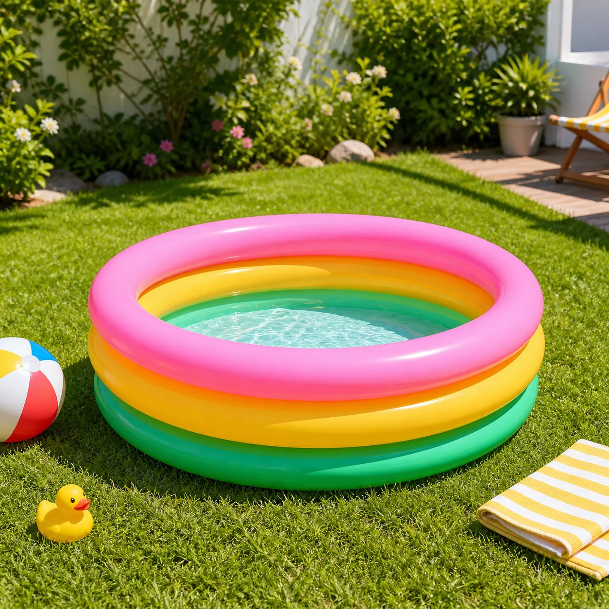 Medzone®Portable Swimming Pools for Kids | Safe & Fun