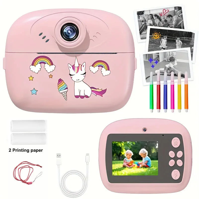 Medzone®Portable Kids Camera | Instant Print & Video Recorder