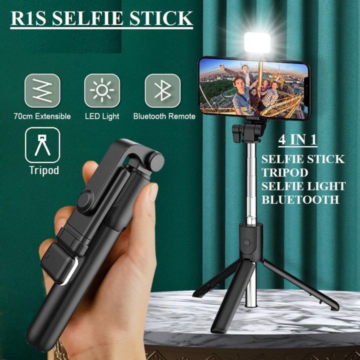 Medzone®3-in-1 Selfie Stick Tripod with Wireless Remote Control